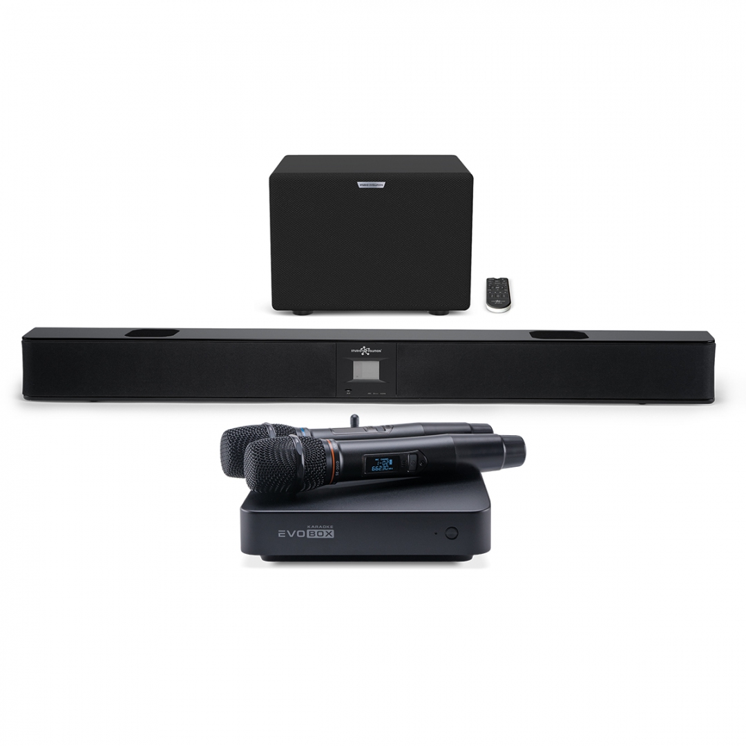караоке-комплект EVOBOX Plus + EvoSound Bar (саундбар с караоке) в Куйбышеве