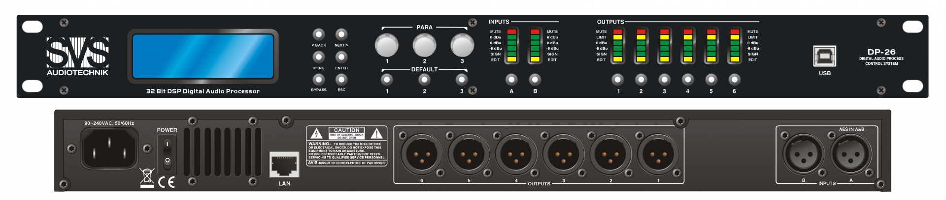 SVS Audiotechnik DP-26 Цифровой процессор: 2 входа 6 выходов в Куйбышеве