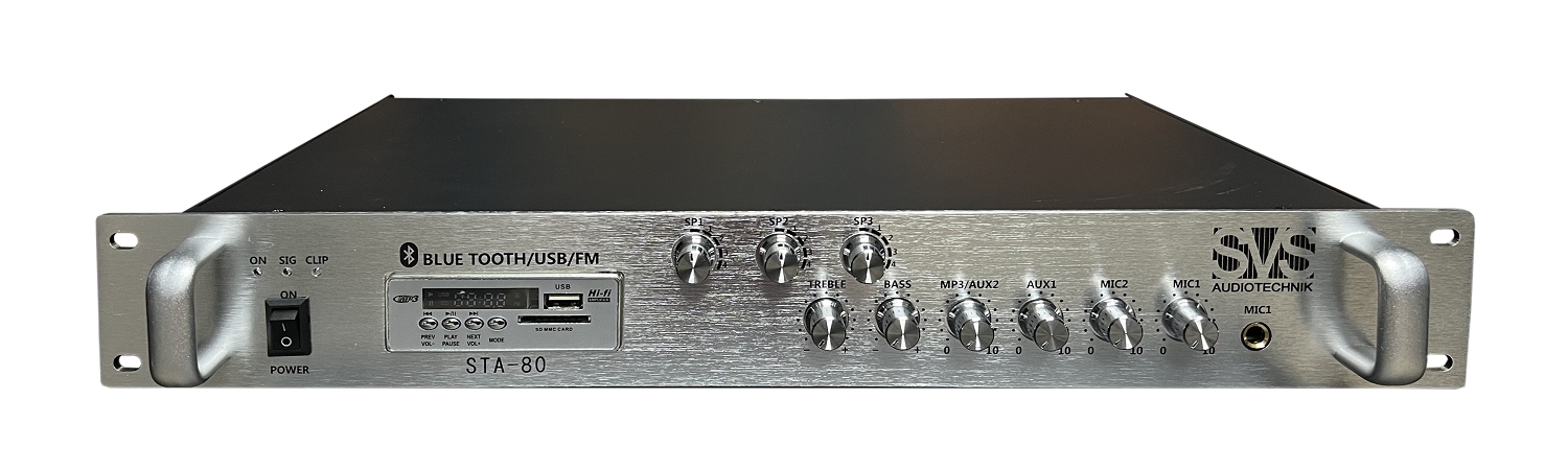 SVS Audiotechnik STA-80 Микшер-усилитель для систем Public Address в Куйбышеве