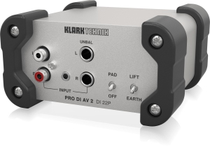 Klark Teknik DI 22P пассивный стерео директ-бокс в Куйбышеве